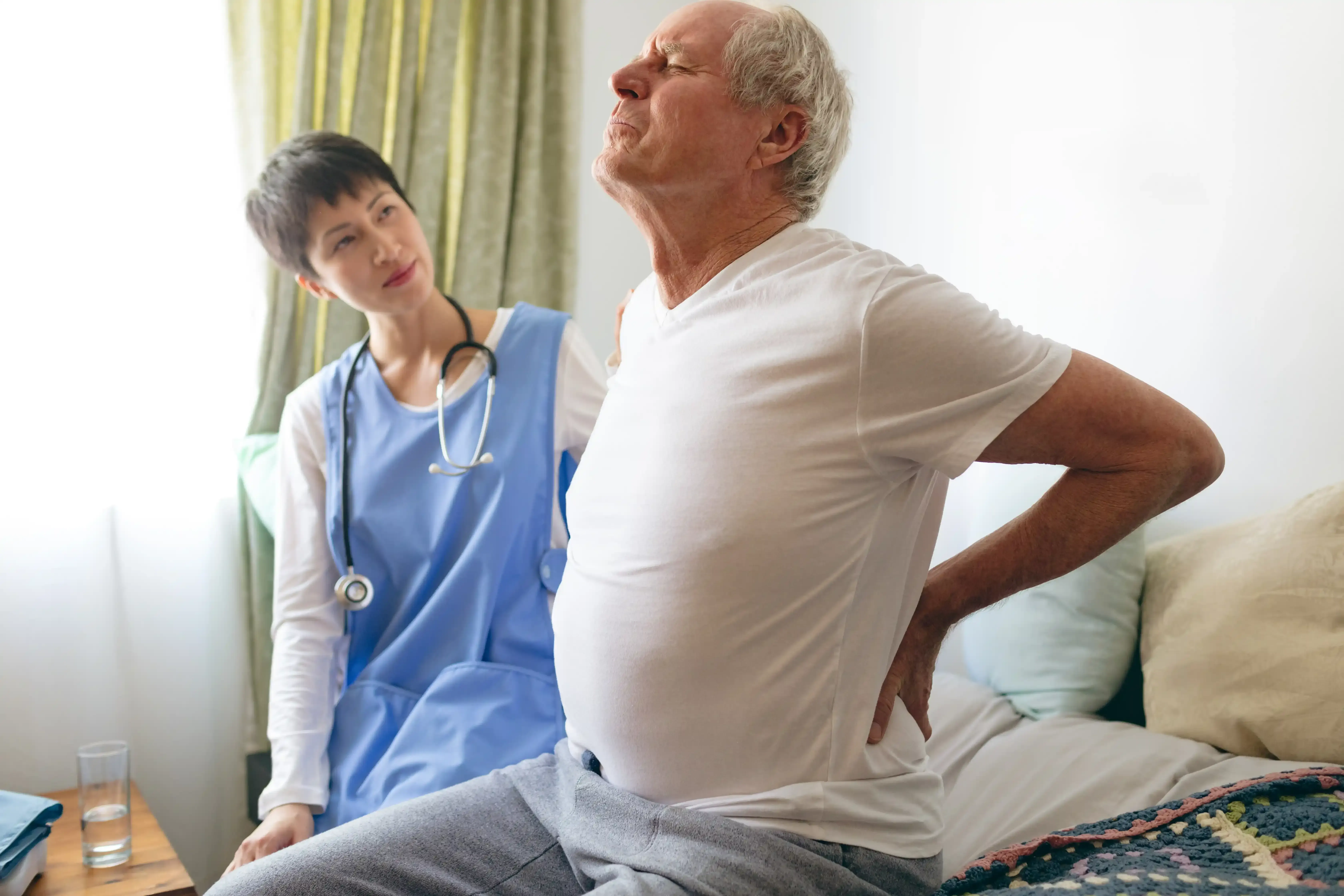 Confident patient portrait after hip replacement at Emerald Coast Ortho Fort Walton Beach